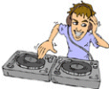the DJ